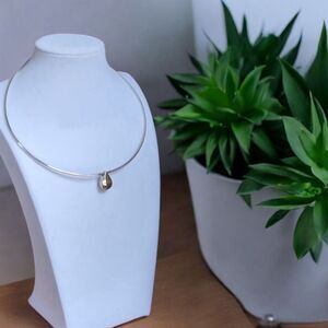 Espo 925 Sterling Silver Teardrop Necklace Timeless Everyday Wear